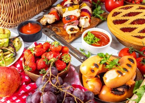 Picknick mat på vintern